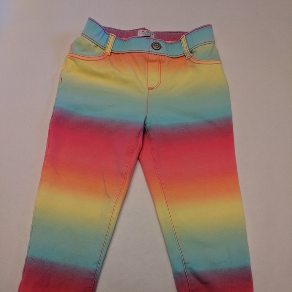 rainbow jeggings